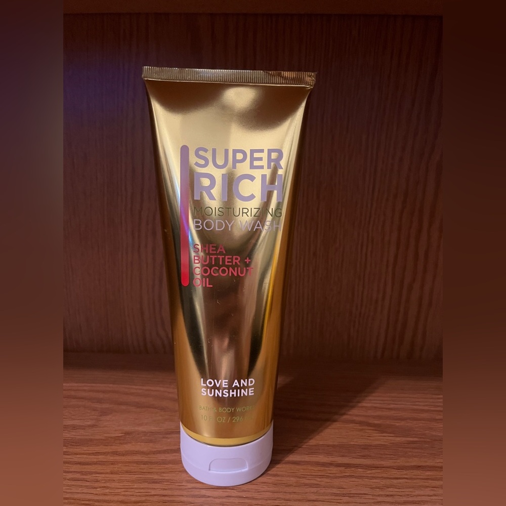 Bath And Body Works Super Rich Moisturizing Body Wash Love And Sunshine 10 OZ